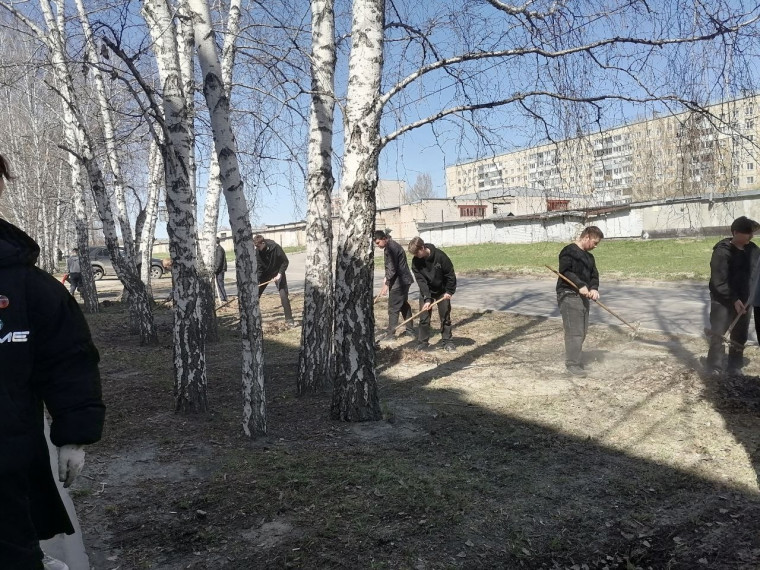 Городской субботник.
